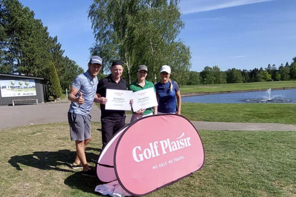Vinnarna i gårdagens tävling Golf Plaisir resetouren 2023 på Östra banan