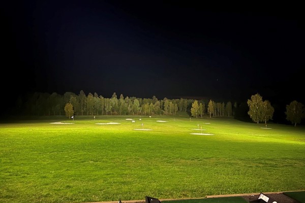 Belysningsdemo på Östra Rangen