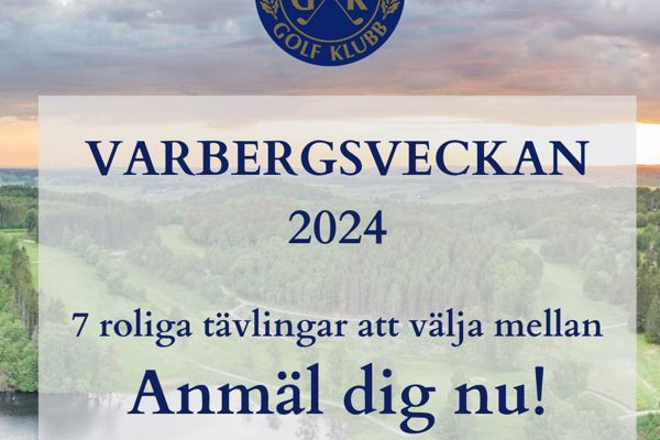 Att anmäla Er till Varbergsveckan?